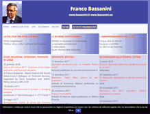 Tablet Screenshot of bassanini.it